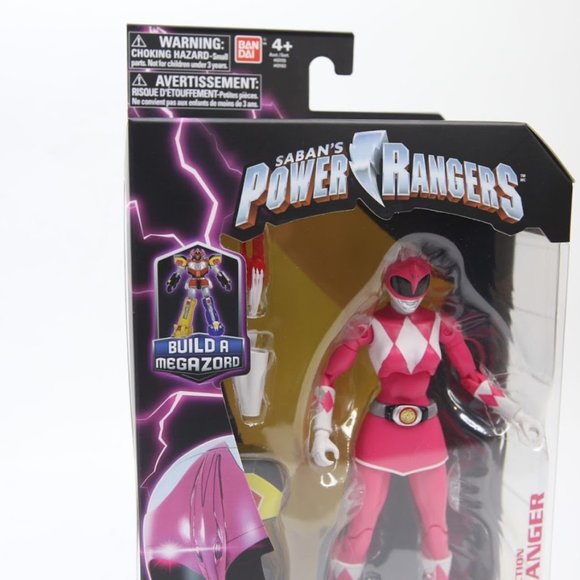 Mighty Morphin Power Rangers Pink Ranger Figure - Picture 3 of 6